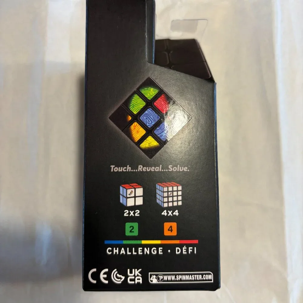 Rubik’s Phantom Touch Reveal Puzzle Cube Color Changing Brain Teaser